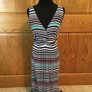 Tart Striped Maxi Dress